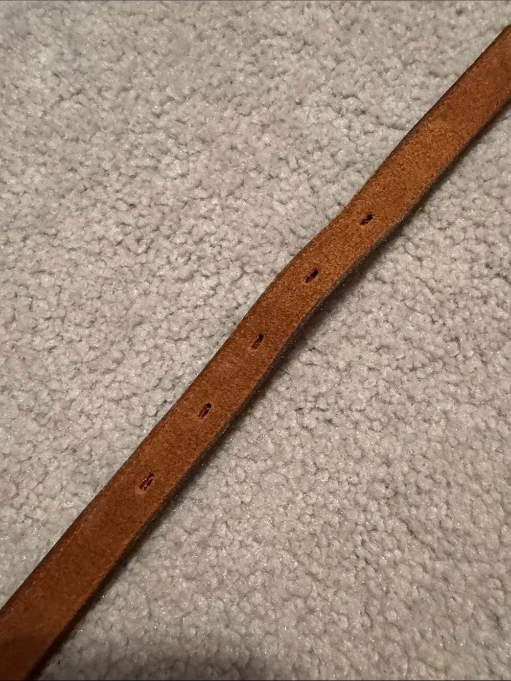 Vintage Brazos Joe Tan Suede Western Concho Belt with Gold Buckles